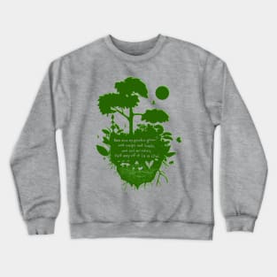 Contrary Gardening - Permaculture Crewneck Sweatshirt